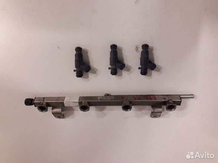 Форсунки топливные (рампа) BYD F3,F3R
