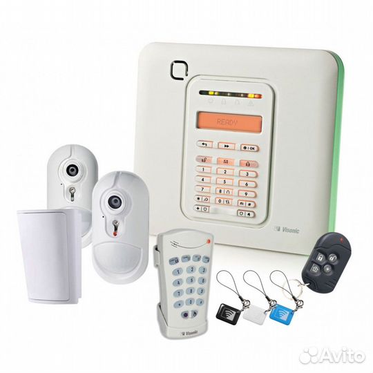 Комплект GSM охранной сигнализации Visonic PM-10