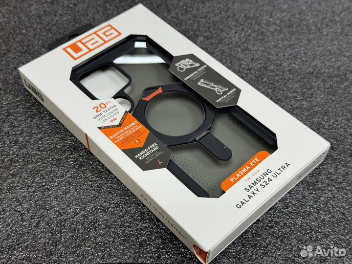 Чехол Uag Plasma XTE S24 Ultra, MagSafe Black/Or