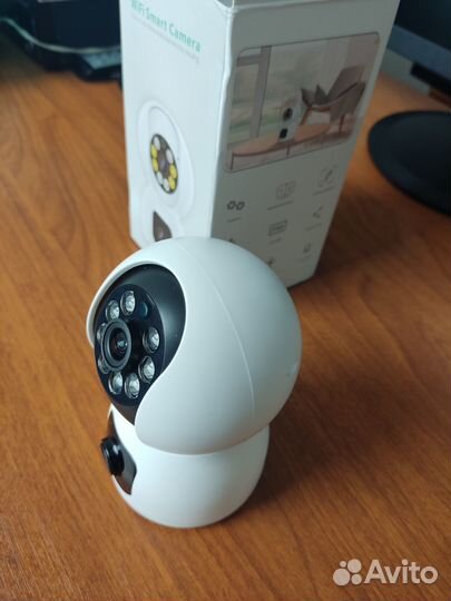 Wi Fi Камера видеонаблюдения Двойная