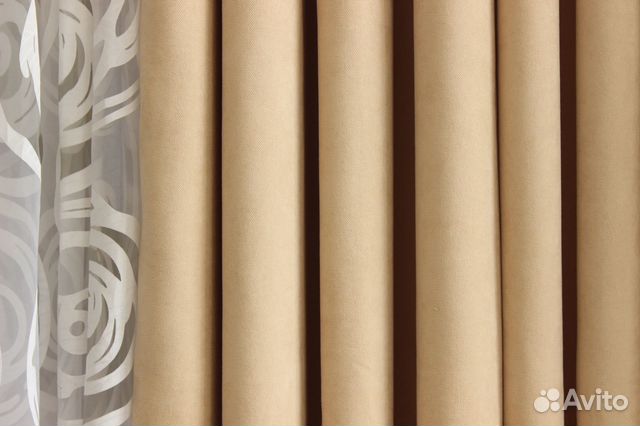 Шторы готовые канвас