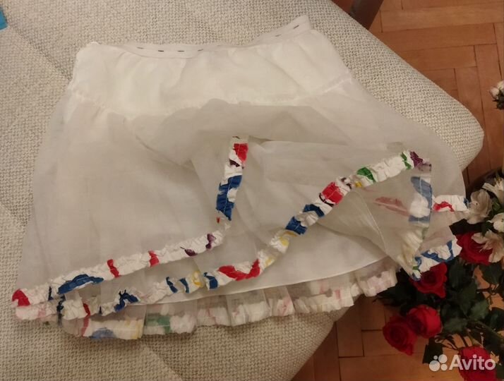Нижняя юбка для девочки