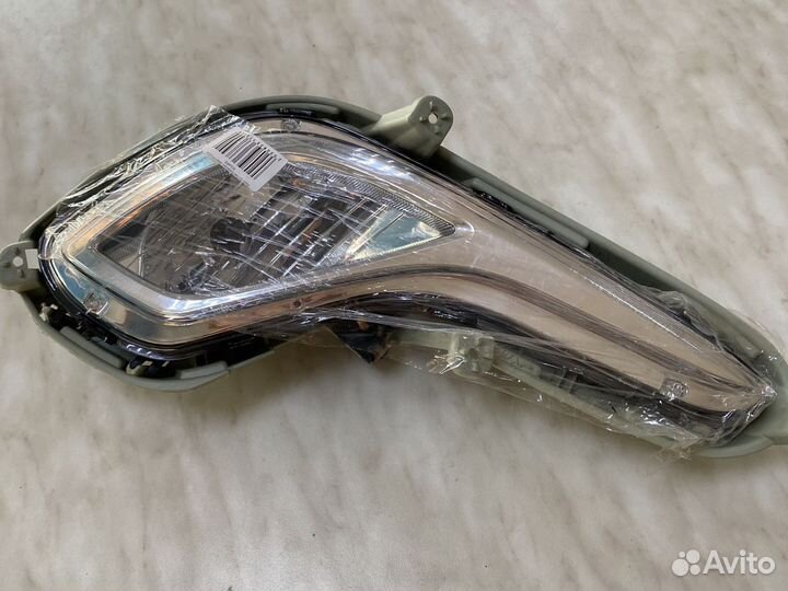 Фара противотуманная левая Hyundai Solaris