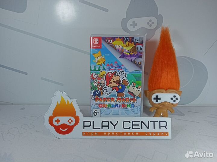 Игра для Switch Paper Mario the Origami King б/у