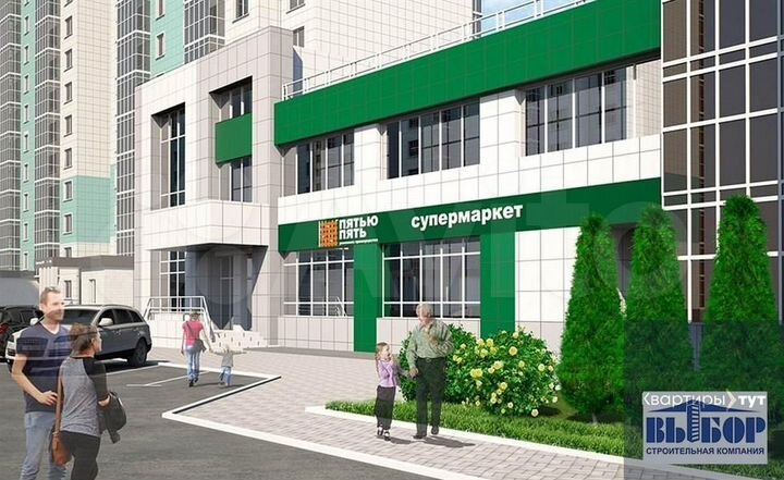 1-к. квартира, 37,9 м², 6/17 эт.