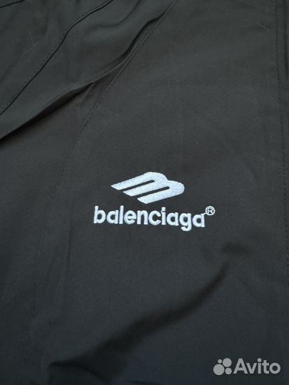 Balenciaga 24SS Paris Soccer Jacket in Black