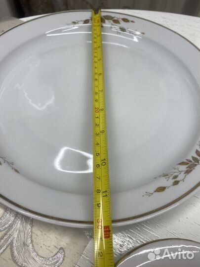 Блюдо-разнос фарфоровый 