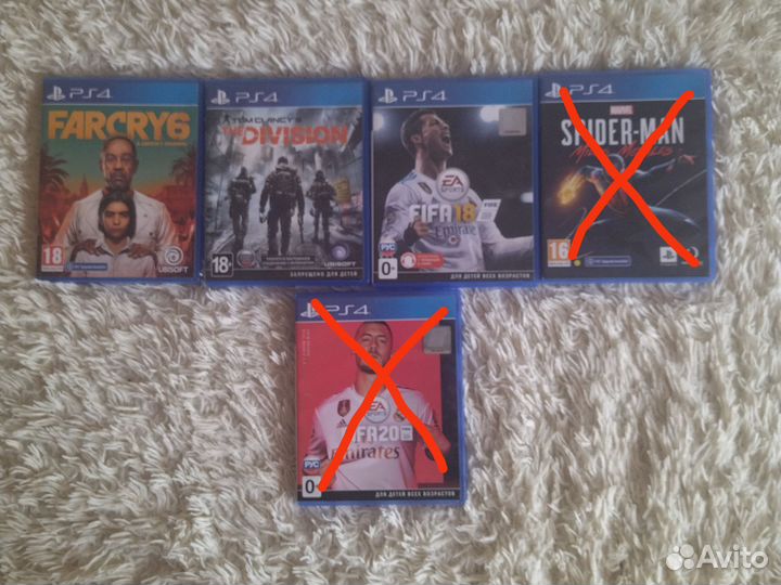 Игры на ps4 диски