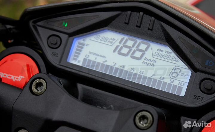 Мотоцикл rockot hound offroad 250 (красный)