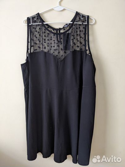 Трикотажное платье/туника plus size