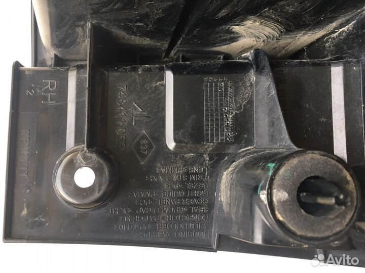 Фонарь задний правый внешний renault kaptur