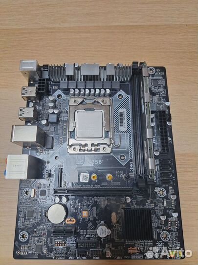 Комплект мать проц опера кулер