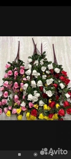 Искусственные цветы букеты