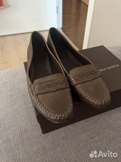 Мокасины весенние Bottega Veneta