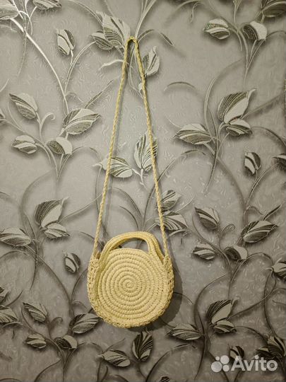 Соломенная сумка