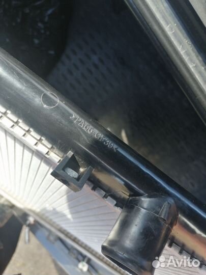 Радиатор охлаждения двигателя Honda accord 7