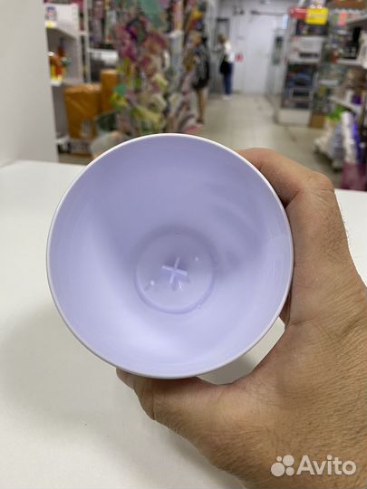 Горшок для цветов кашпо белый пластиковый