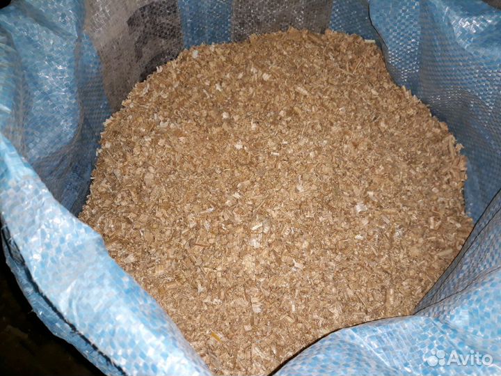 Стружка древесная, лиственная.Опилки деревянные