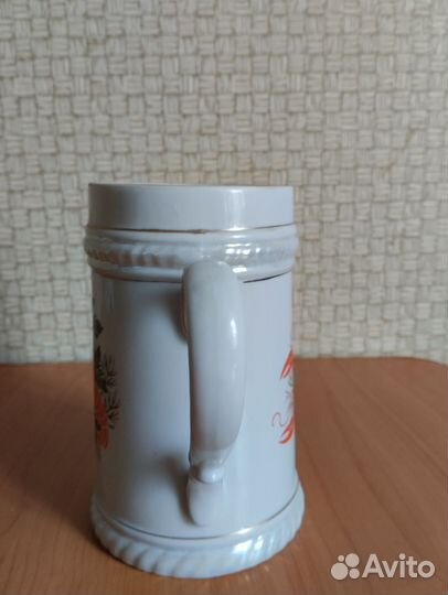 Кружка пивная фарфор 0.5л СССР