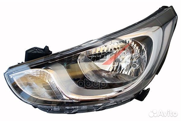 Фара L KHL8009STD kortex