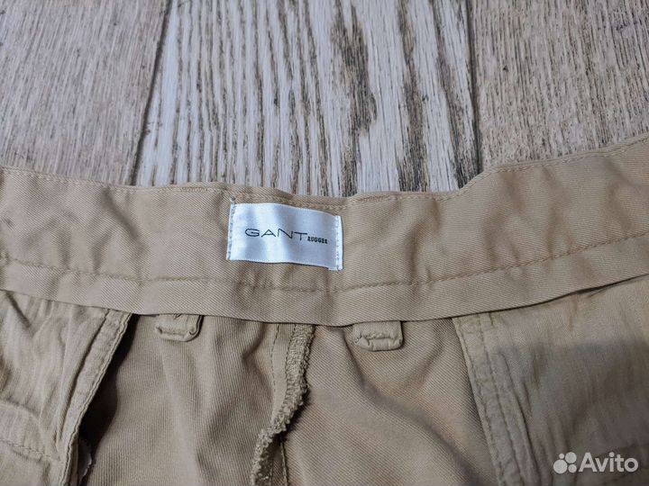 Бежевые шорты gant rugger