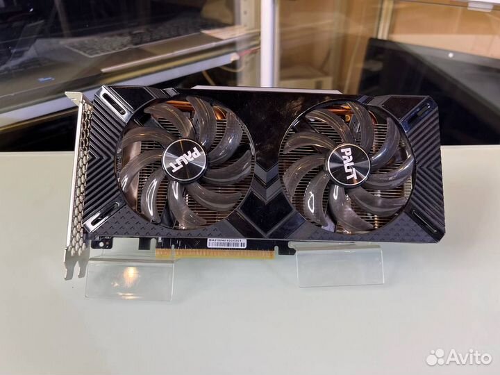 Видеокарта Palit GeForce GTX 1660 dual с гарантией