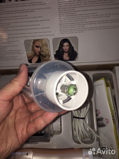 Фен щетка rowenta