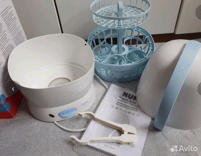 NUK Паровой электрический стерилизатор 2 в 1