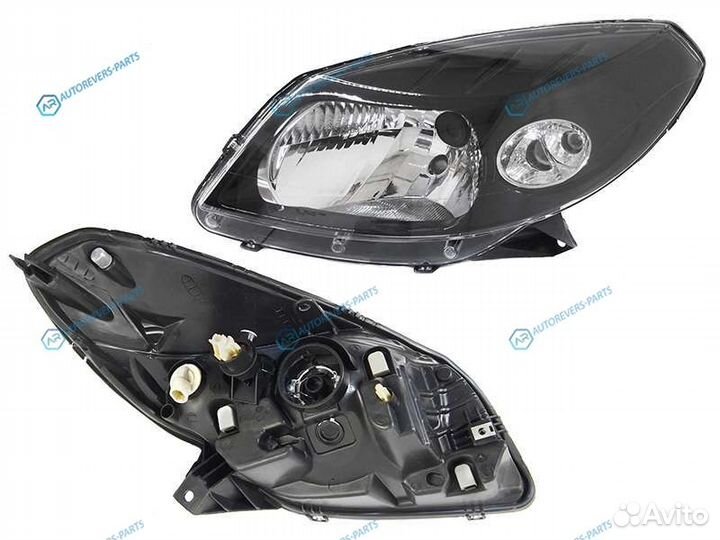 551-1170L-ldem2 Фара renault sanderosandero stepwa