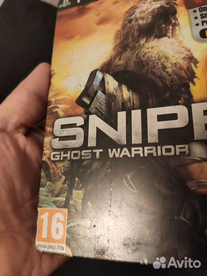 Sniper Ghost Warrior для ps3 steel book edition
