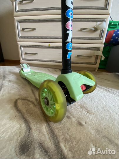 Самокат детский трехколесный бу