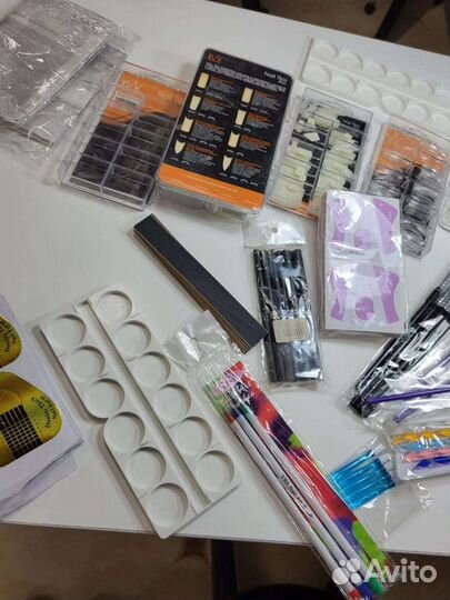 Большой набор для наращивания ногтей