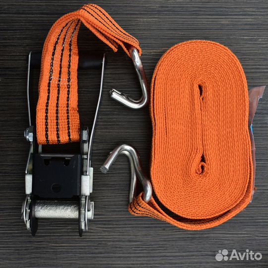 Стяжка груза 10м 50мм 4000кг Сервис ключ