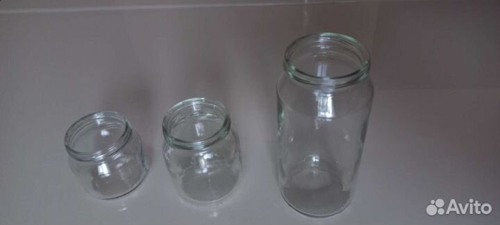 Баночки из под детского питания с крышками