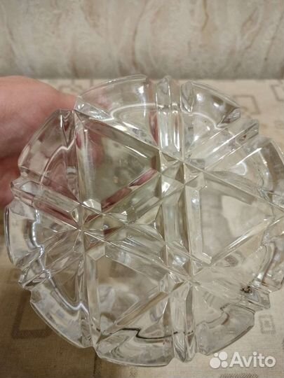 Ваза хрустальная СССР