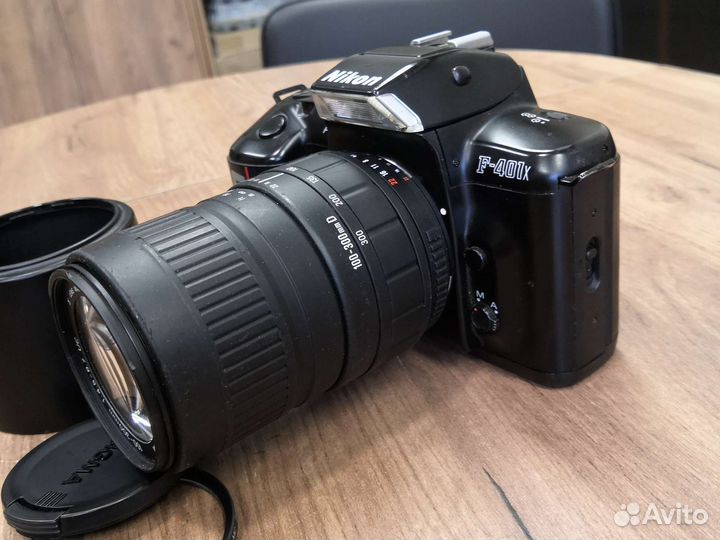 Nikon F-401x AF + Sigma zoom 100-300 4,5-6,7 UC