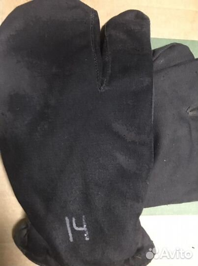 Рукавицы армейские трехпалые