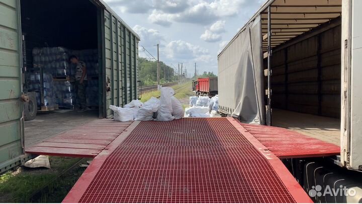 Складские услуги (склад с жд)