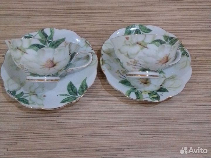 Чайная пара фарфор