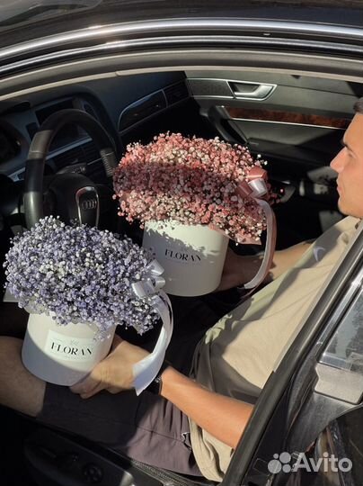 Гипсофила букет цветы доставка