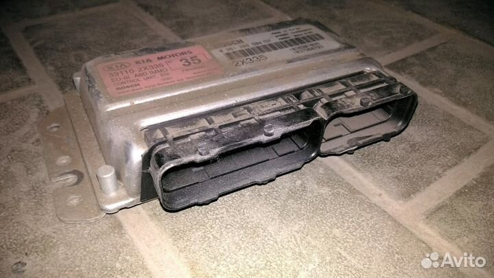 Эбу (электронный блок управления) Kia Spectra