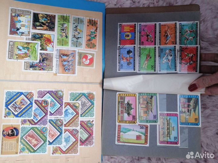 Альбомы с марками