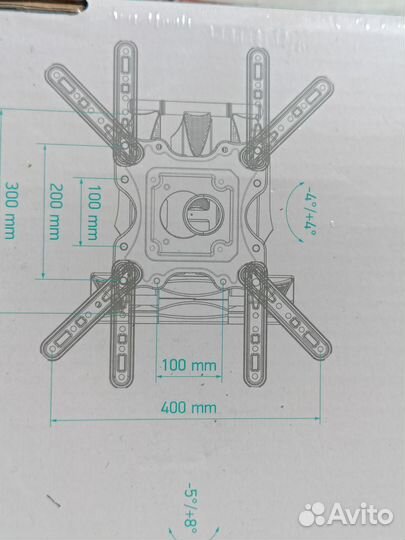Кронштейн для тв 35кг Новый Onkron