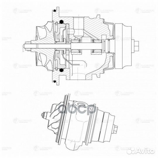 Турбокомпрессор PSA Boxer (06) /Ford Transit (0