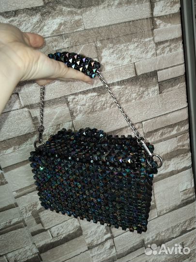 Сумка из бусин ручной работы