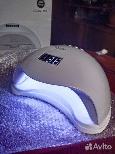 Уф лампа для ногтей новая
