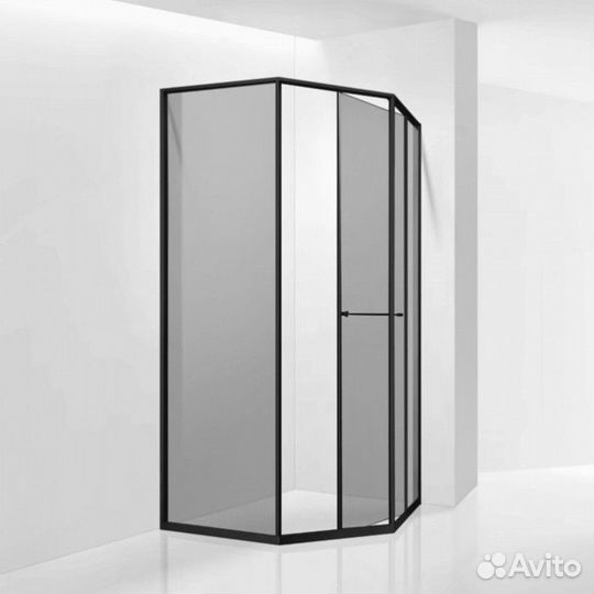 Душевой уголок RGW Stilvoll SV-82B L 100x100 тонированный