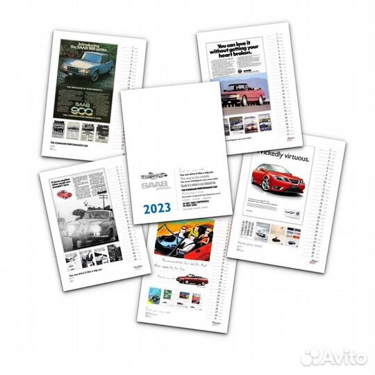 Календарь Saab 2023
