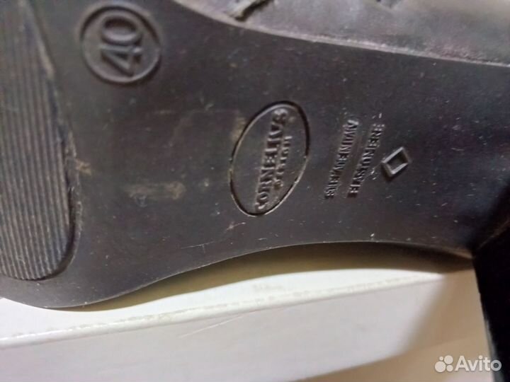 Сапоги женские зимние 40