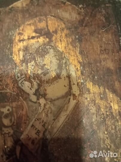 Икона старинная, середина девятнадцатого века